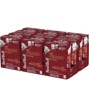 Red Bull Energy Drink Peach-Nectarine 250ml (24 Pack) 250ml Pack of 24 - Buy Online on SooperMarket.com