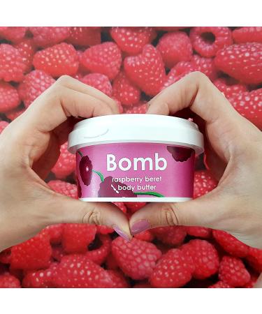Buy Bomb Cosmetics Raspberry Beret Body Butter 210ml - Luxurious Moisturizer for Soft Skin | International Shipping Available - Buy Online on SooperMarket.com
