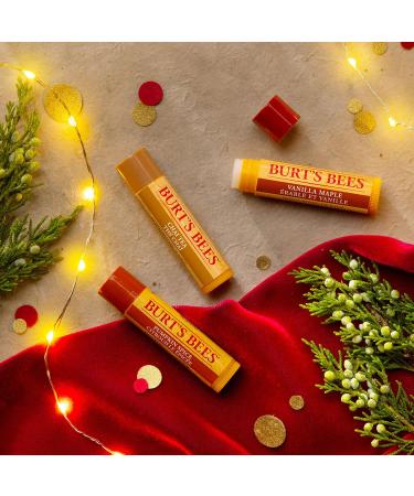 Burt's Bees Vanilla Maple Lip Balm 4.25g - 100% Natural Moisturising Formula - Buy Online on SooperMarket.com