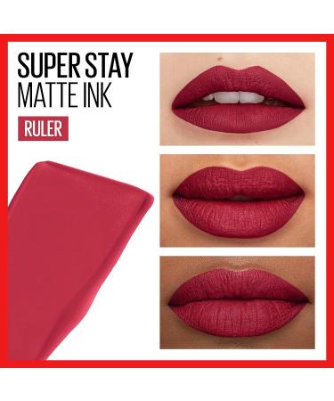 Maybelline New York SuperStay Matte Ink Un-nude Liquid Lipstick Ruler 0.17 Ounce 80 Ruler 5.03 ml (Pack of 1) - Buy Online on SooperMarket.com