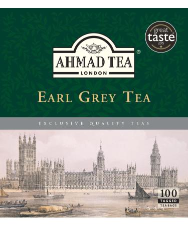 Ahmad Tea Earl Grey Tea | Black Tea - 100 Teabags