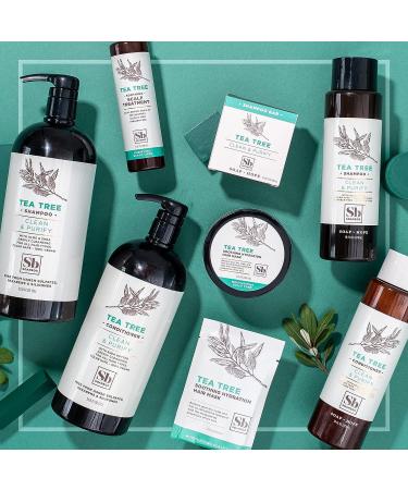 Soapbox Tea Tree Shampoo - Sulfate, Paraben, and Silicone Free, Color Safe, Vegan Hair Shampoo - 33.8 oz - Buy Online on SooperMarket.com