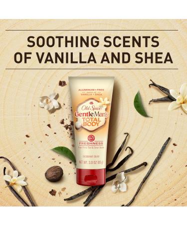 Old Spice Whole Body Deodorant for Men Total Body Deodorant Vanilla + Shea Aluminum Free Deodorant Cream for 24/7 Freshness // Dermatologist Tested Whole Body Deodorant 3.0 oz - Buy Online on SooperMarket.com