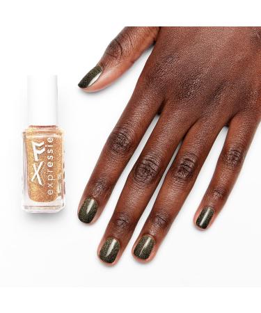Essie Expressie FX Filter Quick-Dry Vegan Nail Polish - 24K Gold Glitter Shimmer Top Coat - 0.33 fl oz - Fast Shipping Worldwide - Buy Online on SooperMarket.com