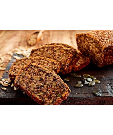Gluten-Free Pumpkin Seed Bread Mix | 600g Bread Baking Mix Without Flour & Yeast - Buy Online on SooperMarket.com