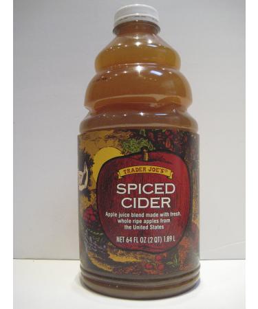 Trader Joe's Spiced Cider, Super Bowl Favorite! 64 Fl Oz