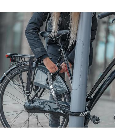 AXA 424003 RLC Black Chain with Bag Connection - 140 cm | Secure Your Belongings Internationally - Buy Online on SooperMarket.com