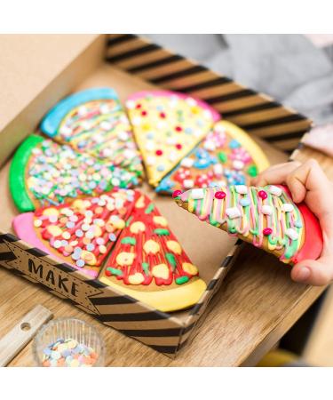 Craft & Crumb Pizza Biscuit Baking Kit | Fun Summer Activity for Kids, Teens & Adults | Pre-Measured Mix, Icing, Cutter & Decorations - Buy Online on SooperMarket.com
