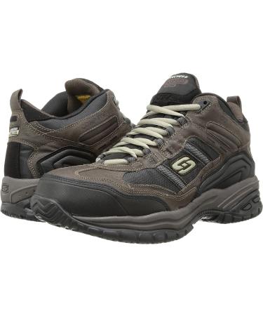 Skechers Men's Soft Stride Canopy Work Boot - Size 11, Brown/Black - Buy Online on SooperMarket.com