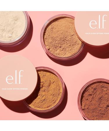 eleven.Halo Glow Setting Powder - Silky Blurring Vegan Minimizes Pores & Fine Lines Dark - 6.8g - Buy Online on SooperMarket.com