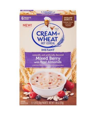Cream of Wheat Instant Hot Cereal Mixed Berry 1.23 Ounce 6 Packets (Pack of 12)
