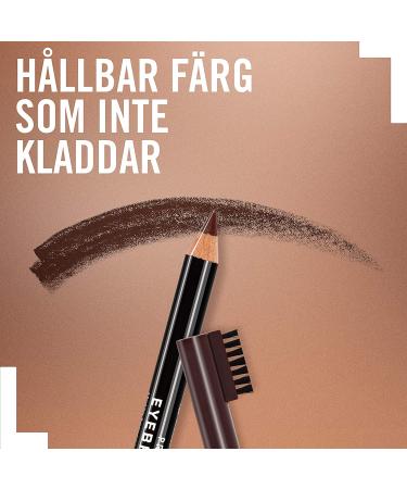 Rimmel London Professional Eyebrow Pencil 004 Black Brown - 0.05 oz | Long-lasting Precision - Buy Online on SooperMarket.com