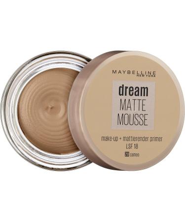 Maybelline Jade Dream Matte Mousse Foundation 18 ml - Pack of 1, 20 Cameo - Buy Online on SooperMarket.com