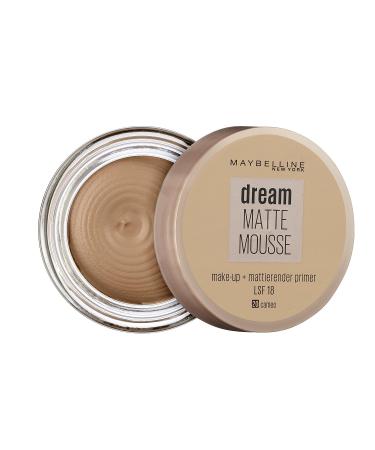 Maybelline Dream Matte Mousse Make-Up No. 20 Cameo - Mattifying Foundation (Pack of 2) | Shop Internationally - Buy Online on SooperMarket.com