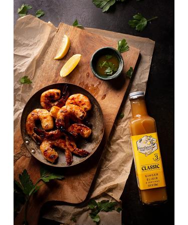 ImmuneSchein Classic Ginger Elixir Shots - Organic Handcrafted Elixir with 3 Real Ingredients - No Water, Vinegar, or Preservatives - 8.5 fl oz - Buy Online on SooperMarket.com