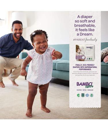 Bambo Nature Premium Eco-Friendly Baby Diapers (SIZES 1 TO 6 AVAILABLE)  Size 4  27 Count- Pack of 6 Size 4 (162 Count) 162 - Buy Online on SooperMarket.com