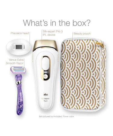 Braun IPL Hair Removal Pro 5 PL5137 for Women and Men | Venus Swirl Razor | Long-Lasting Hair Reduction for Body & Face - Buy Online on SooperMarket.com