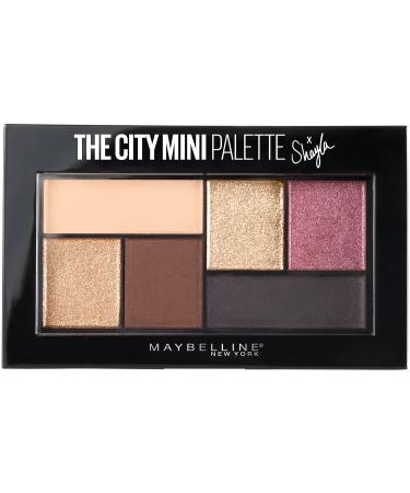 Maybelline New York Makeup The City Mini Eyeshadow Palette X Shayla  Shayla Eyeshadow Palette  0.14 oz 1 Count (Pack of 1) SG_B073P5JYCD_US
