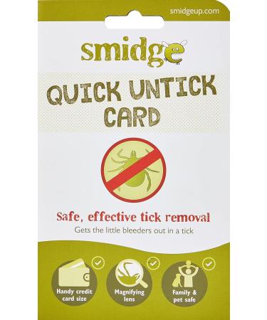 Smidge Tick Removing Card - Unisex, Green, Single, One Size - Buy Online on SooperMarket.com