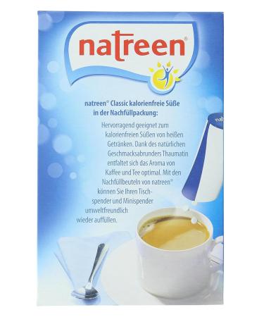 Natreen Classic/Fine Sweet Refill 1500 (1 x 96 g) - Sugar-Free Sweetener for Baking & Beverages | International Shipping Available - Buy Online on SooperMarket.com