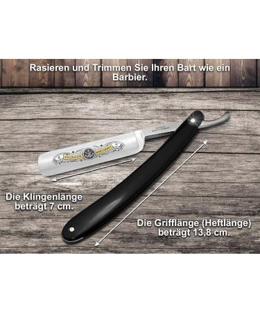 Professional Solingen Razor - German-Made with Etching & Storage Case | International Shipping Available - Buy Online on SooperMarket.com