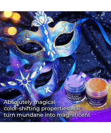 Chameleon Mica Powder - Epoxy Resin Color Pigment 16 Colors Set - Holographic Multicolor Mica Powder - Buy Online on SooperMarket.com