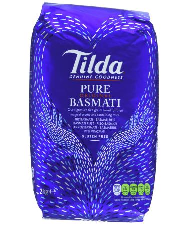 Tilda Pure Original Basmati Rice 2Pack (2 x 2 kg)