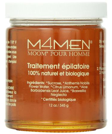 Moom M4Men Hair Remover Refill Jar - 12 Oz for Men | Smooth Skin Solution - Buy Online on SooperMarket.com