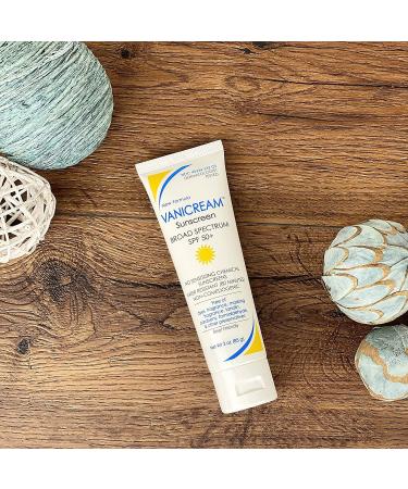 Vanicream Sunscreen Broad Spectrum SPF 50+ 3 Ounce (Pack of 2) - Ultimate Sun Protection Combo - Buy Online on SooperMarket.com