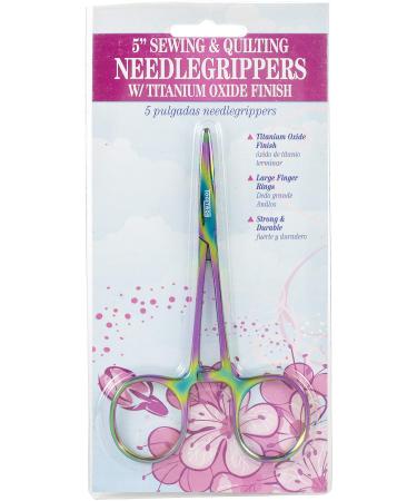 Tool Tron 442 Needle Grippers W/Titanium Oxide Finish-5", Multi