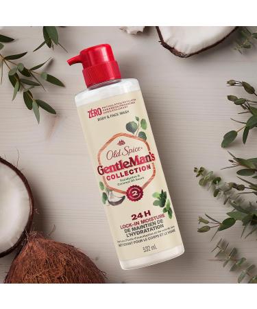 Old Spice Men's Body Wash GentleMan's Blend Eucalyptus and Coconut Oil 532ml Eucalyptus & Coconut Oil - Buy Online on SooperMarket.com