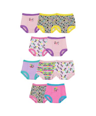 Disney girls Minnie Mouse Potty Training Pants Multipack 2T Minnietraining10pk
