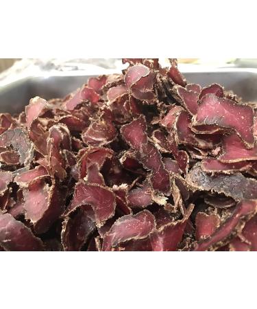 Raging Bull 1kg Biltong and Droewors Combo - 2 x 250g Original Beef Biltong & 2 x 250g Original Beef Droewors - High Protein Snacks - Grass Fed Beef Drowers - Low Carb Keto Snacks - Beef Sticks Original Biltong & Droewors - Buy Online on SooperMarket.com