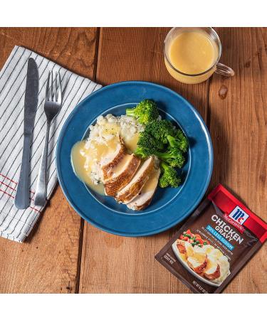 McCormick 30% Less Sodium Chicken Gravy Mix 0.87 oz - Pack of 12 | Buy Online - Buy Online on SooperMarket.com