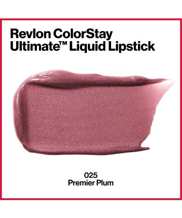Revlon ColorStay Ultimate Liquid Lipstick in Premier Plum (025) - Satin Finish - Buy Online on SooperMarket.com