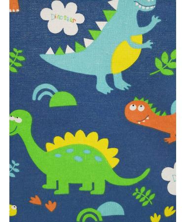 ACMUUNI REC Canvas Laundry Hamper with Handles - Waterproof Cotton Storage Organizer for Kids Toys - Blue Dinosaur Design - Buy Online on SooperMarket.com