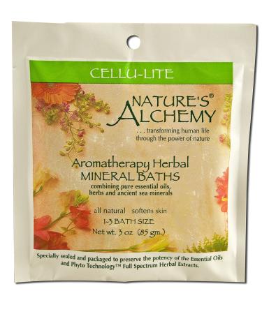 Nature's Alchemy Aromatherapy Herbal Mineral Baths Cellu-Lite 3 Ounce