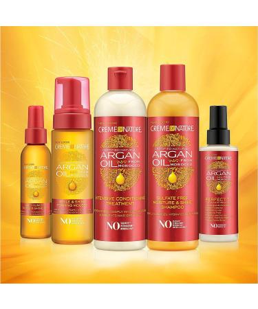 Creme of Nature Argan Oil Hair Polisher - 4 fl oz (Pack of 1) | Smooth & Shine, Anti Frizz Control - Buy Online on SooperMarket.com