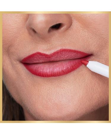 L'Oreal Paris Age Perfect Anti-Feathering Lip Liner - Burgundy | Long-Lasting Lipstick Base - Buy Online on SooperMarket.com