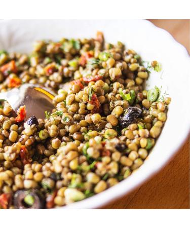 Oh! Nuts Mung Beans 5lb Bulk Bag - Sprouting Dried Kosher Moong Dal, Vegan Paleo Protein Packed Pantry Item - Green Lentils Stay-Fresh Keto Toor Dahl Bean - Buy Online on SooperMarket.com