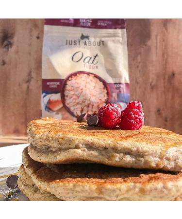 Just About Foods Oat Flour 2 lb - Vegan & Non-GMO - Buy Online on SooperMarket.com