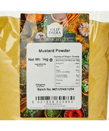 Old India Mustard Powder 1kg - Premium Quality Spice for Cooking - Buy Online on SooperMarket.com