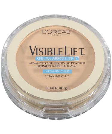 L'Oreal Paris Visible Lift Serum Absolute Advanced Age-Reversing Powder  Medium  0.28 Ounces
