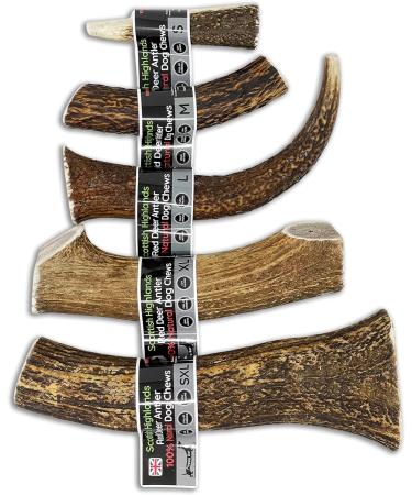 Scottish Deer Antler Dog Chew - Extra Large 240-300g | 100% Natural & Long Lasting - Buy Online on SooperMarket.com