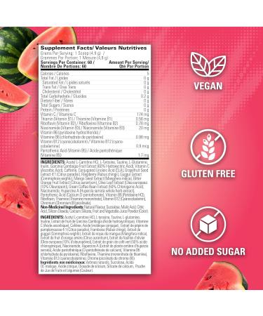 EHPlabs OxyShred Thermogenic Pre Workout Powder & Shredding Supplement - Preworkout for Men & Women Sugar Free Energy Powder with 150mg of Caffeine - Juicy Watermelon 60 Servings - Buy Online on SooperMarket.com