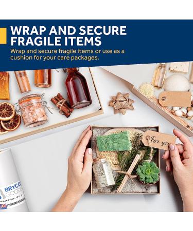 White Kraft Arts and Crafts Paper Roll - 18x175' - Made in USA - Ideal for Painting, Wall Art, Bulletin Board, Gift Wrapping, and Kids Crafts - Buy Online on SooperMarket.com