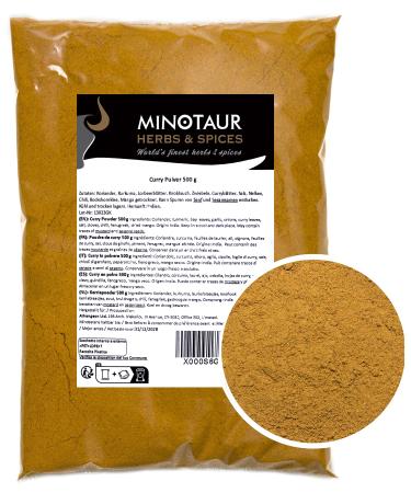 Minotaur Spices | Curry ground mild curry powder 2 x 500g (1 Kg)