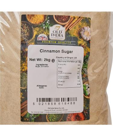 Old India Cinnamon Sugar 2kg - Premium Quality Sweet Spice Blend - Buy Online on SooperMarket.com