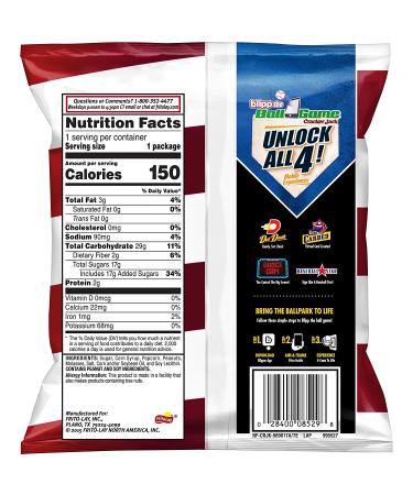 Cracker Jack Caramel Popcorn Original 1.25oz Large Single Serve Bags, Pack of 60 - Buy Online on SooperMarket.com