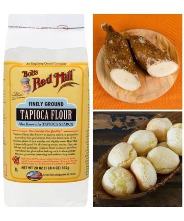 Bob's Red Mill Tapioca Flour - 20 oz | Gluten-Free & Versatile Baking Ingredient - Buy Online on SooperMarket.com